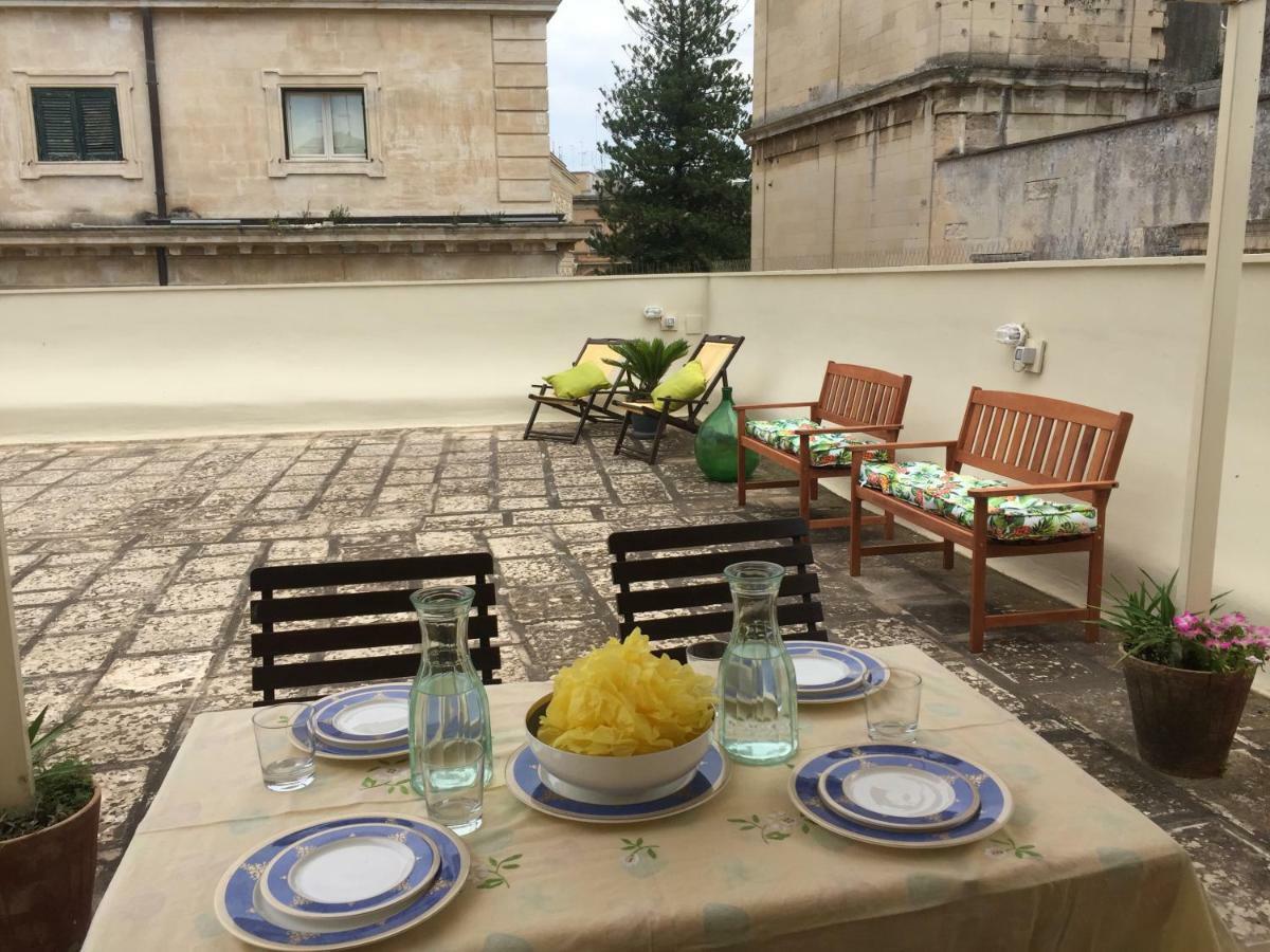 Apartmán Historic Terrace Lecce Exteriér fotografie