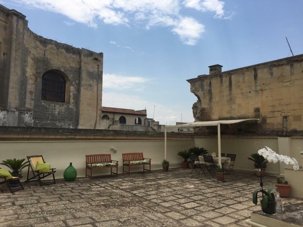 Apartmán Historic Terrace Lecce Exteriér fotografie