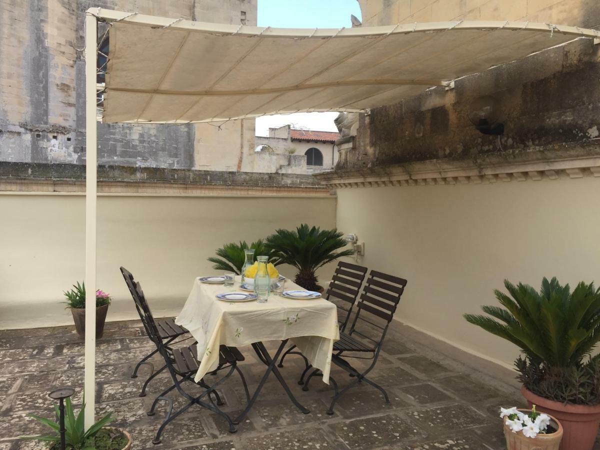 Apartmán Historic Terrace Lecce Exteriér fotografie