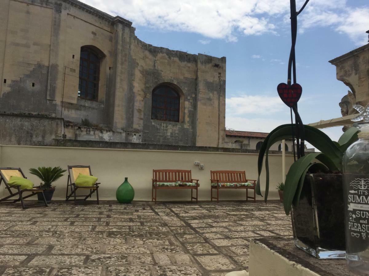 Apartmán Historic Terrace Lecce Exteriér fotografie
